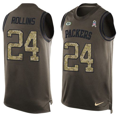 Nike Packers #24 Quinten Rollins Green Men’s Stitched NFL Limited ...